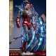 Marvel s The Avengers Movie Masterpiece Diecast Action Figure 1/6 Iron Man Mark VI (2.0) with Suit-Up Gantry 32 cm