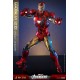 Marvel s The Avengers Movie Masterpiece Diecast Action Figure 1/6 Iron Man Mark VI (2.0) with Suit-Up Gantry 32 cm