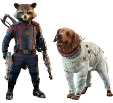 Marvel: Guardians of the Galaxy Vol. 3 Rocket and Cosmo 1/6 Scale Figure Set