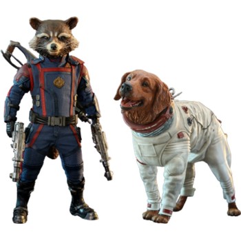 Marvel: Guardians of the Galaxy Vol. 3 Rocket and Cosmo 1/6 Scale Figure Set