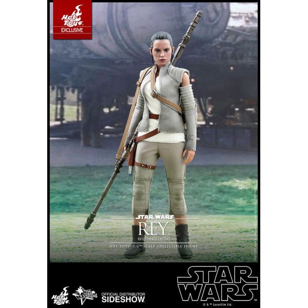 Star Wars Episode VII MMS Action Figure 1/6 Rey Resistance ...