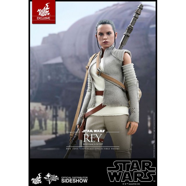 Star Wars Episode VII MMS Action Figure 1/6 Rey Resistance ...