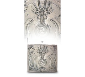 Alien vs Predator Tile Alien white Pearl Fini..