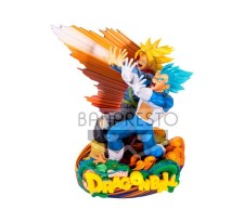 Dragonball Super Super Master Stars Piece Figure Vegeta and Trunks 20 cm