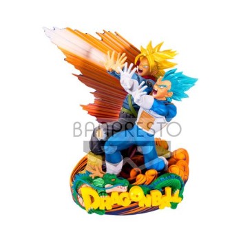 Dragonball Super Super Master Stars Piece Figure Vegeta and Trunks 20 cm