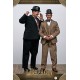 Laurel and Hardy Action Figure 2-Pack 1/6 Classic Suits Limited Edition 30-33 cm