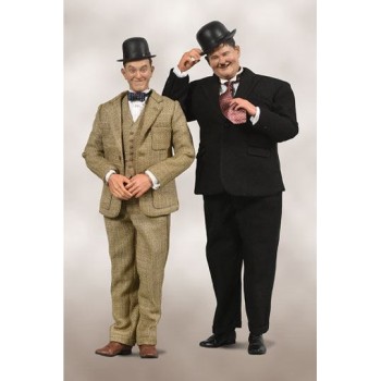 Laurel and Hardy Action Figure 2-Pack 1/6 Classic Suits Limited Edition 30-33 cm