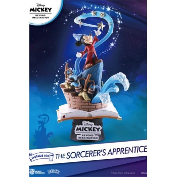 Mickey Beyond Imagination D-Stage PVC Diorama The Sorcerer s Apprentice 15 cm