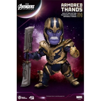 Avengers Endgame Egg Attack Action Figure Armored Thanos 23 cm