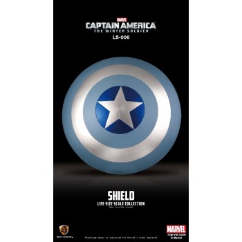 Marvel Captain America Winter Soldier Vibranium Shield Winter Soldier Edition Life Sized Replica