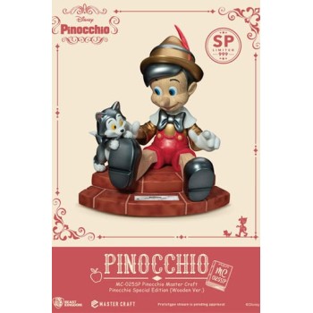 Disney Master Craft Statue Pinocchio Wooden Version Special Edition 27 cm