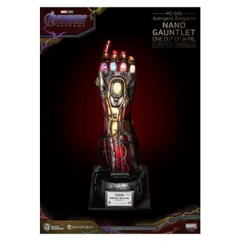 Avengers Endgame Master Craft Statue Nano Gauntlet 1/14000605 47 cm