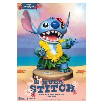 Disney Master Craft Statue Hula Stitch 38 cm