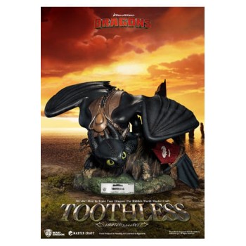 How To Train Your Dragon Master Craft Statue Toothless 24 cm