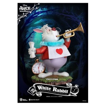 Alice In Wonderland Master Craft Statue The White Rabbit 36 cm