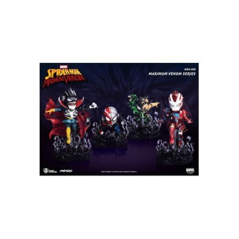 Marvel Maximum Venom Collection Mini Egg Attack Figure Bundle Set 8 - 14 cm