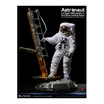 The Real: Astronaut Apollo 11 LM-5 A7L First Moon Landing 1:4 Scale Statue 79 cm