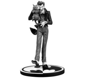 Batman Black and White Statue The Joker Brian..