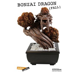 Bonsai Dragon Statue Fall 25 cm