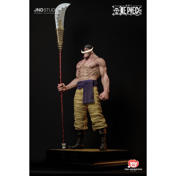 One Piece large figure of Whitebeard Edward Newgate with Bisento