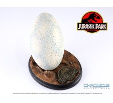 Jurassic Park Life Sized Velociraptor Egg Statue