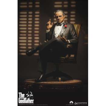 “The Godfather” 1972 Edition of Vito Andolini Corleone 1:3 Full-Body Statue 52 cm