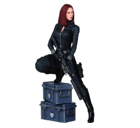 Captain America The Winter Soldier Statue Bla..