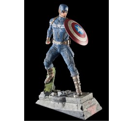 Captain America The Winter Soldier Statue Cap..
