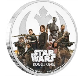 Star Wars Rogue One 1 Oz Silver Coin Rebel Al..