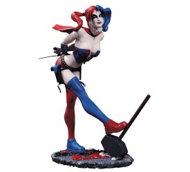 DC Comics Cover Girls Statue Harley Quinn 22 ..