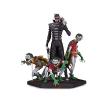 Dark Nights Metal Deluxe Statue Batman Who Laughs & Robin Minions 21 cm