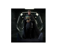 Star Wars: The Mandalorian Premier Collection 1/7 Luke Skywalker & Grogu 25 cm