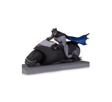 Batman The Animated Series Action Figure Batman with Batcycle 15 cm