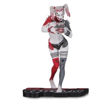 DC Comics Red, White & Black Statue Harley Quinn by Greg Horn 16 cm