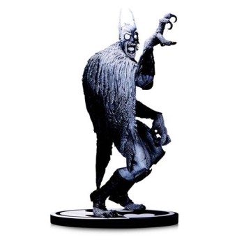 Batman Black and White Statue Batmonster by Greg Capullo 18 cm