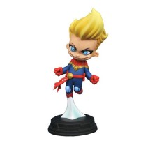 Marvel Animated Statue Captain Marvel 10 cm