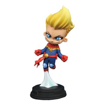 Marvel Animated Statue Captain Marvel 10 cm