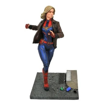 Captain Marvel Marvel Movie Premier Collection Statue Captain Marvel 28 cm