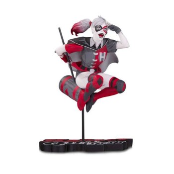 DC Comics Red, White & Black Statue Harley Quinn by Guillem March 18 cm