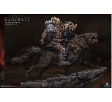 Warcraft The Beginning Statue 1/9 Blackhand Riding Wolf (Standard Version) 40 cm