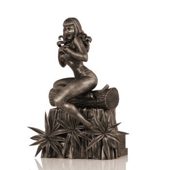 Bettie Page Faux Bronze Limited Edition Statue