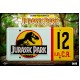 Jurassic Park Dennis Nedry License Plate Replica
