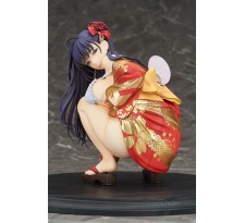 Comic Bavel Pyonkichi Cover Illustration PVC Statue 1/6 Shiki Tsuruga Bra Ver. 14 cm