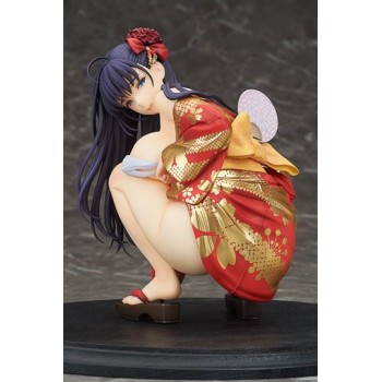 Comic Bavel Pyonkichi Cover Illustration PVC Statue 1/6 Shiki Tsuruga Sarashi Ver. 14 cm