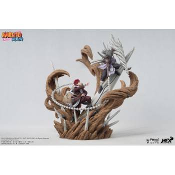 HEX Collectibles Gaara vs Kimimaro 1/6 Scale Statue