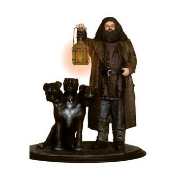 Harry Potter Premium Motion Statue Hagrid and Fluffy 25 cm