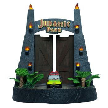 Jurassic Park Park Gates Sculpture