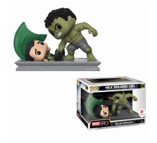 Marvel Studios: The First Ten Years - Hulk Smashing Loki Movie Moment Pop! Vinyl Figure 2-Pack Limited Edition