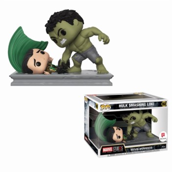 Marvel Studios: The First Ten Years - Hulk Smashing Loki Movie Moment Pop! Vinyl Figure 2-Pack Limited Edition