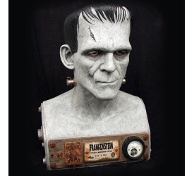 Frankenstein Head 1/1 VFX Maquette Monochrome..